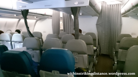 15Mar16 004 Philippine Airlines Flight PR 431 NRT MNL Tokyo Manila A330-300 Premium Economy Class Cabin